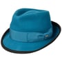 The Classic Wool Trilby Filzhut by Lipodo petrol