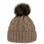 Cable Knit Umschlagmütze by McBURN camel