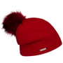 Tamisa Pompon Walkmütze by Seeberger rot