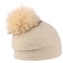 Tamisa Pompon Walkmütze by Seeberger hellbeige