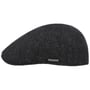 Texas Wool Herringbone Cap by Stetson schwarz-grau