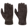 Basic Pigskin Lederhandschuhe by Stetson dunkelbraun