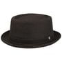 Panno Ull Pork Pie-Hatt by Lierys mørkebrun
