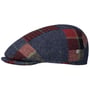 Capri Merino Patchwork Flatcap by Lierys blau