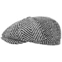 Coarse Herringbone Schirmmütze by Lipodo grau