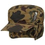 Camouflage Armycap mit Ohrenklappen by Lipodo camouflage
