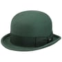 Bowlerhatt Hatt i Ullfilt by Lipodo mørkegrønn