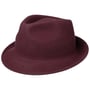 Uni Trilby Wollfilzhut by Lipodo bordeaux