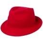 Uni Trilby Wollfilzhut by Lipodo rot