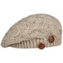 Jil Strikket Beret med Knapper by Lierys beige