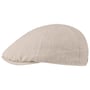 Leinen Flatcap by Lipodo beige