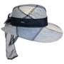 Strohhut mit Stoffband by Lipodo blau