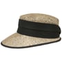 Breezy Strohcap by Lipodo natur-schwarz