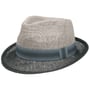 Twotone Trilby Strohhut by Lipodo schwarz-grau