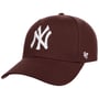 MVP Snapback Yankees Cap by 47 Brand bordeaux