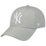 MVP Snapback Yankees Cap by 47 Brand hellgrau