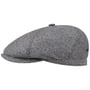 Milner Seiden Flatcap by Stetson blau-beige