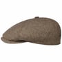 Milner Seiden Flatcap by Stetson beige-braun