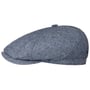 Milner Seiden Flatcap by Stetson blau