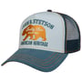 JBS-Bear Trucker Cap by Stetson blau