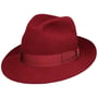 Marengo Haarfilz Bogarthut by Borsalino bordeaux