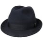 Marengo Trilby Haarfilzhut by Borsalino blau