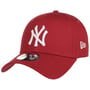9Forty MLB Ess Yankees Cap by New Era bordeaux