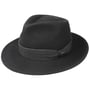 Contrast Double Ribbon Bogarthut by Lipodo schwarz