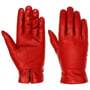 Classic Nappaleder Damenhandschuhe by Caridei rot