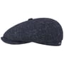 Hatteras Shetland Wool Flatcap by Stetson dunkelblau