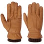Deer Cashmere Lederhandschuhe by Stetson hellbraun