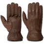 Deer Cashmere Lederhandschuhe by Stetson braun-grau