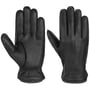 Deer Cashmere Lederhandschuhe by Stetson schwarz