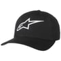 Ageless Curved Flexfit Cap by alpinestars schwarz-weiß