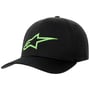 Ageless Curved Flexfit Cap by alpinestars schwarz-grün
