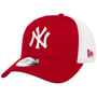Clean Twotone Yankees Trucker Cap by New Era rot
