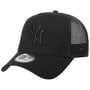 A-Frame Jersey NY Trucker Cap by New Era schwarz