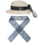 Sonnenmuster All-in-One Tuch by Lipodo blau