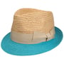 Dalona Trilby Strohhut by McBURN natur-blau