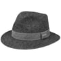 Nark Traveller Toyo Strohhut by Stetson anthrazit-schwarz