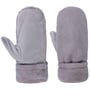 Fake Fur Fäustlinge by Seeberger grau