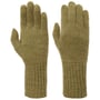 Feinstrick Fingerhandschuhe by Seeberger oliv