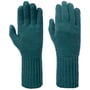 Feinstrick Fingerhandschuhe by Seeberger petrol