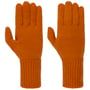 Feinstrick Fingerhandschuhe by Seeberger orange