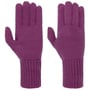 Feinstrick Fingerhandschuhe by Seeberger violett