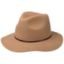 Fine Wool Fedora mit Lederband by Lierys beige