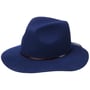 Fine Wool Fedora mit Lederband by Lierys dunkelblau
