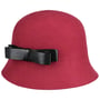 Lianda Cloche-Hatt i Ullfilt by Lierys mørkerød