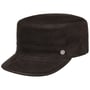 Cubano Leder Armycap by Lierys dunkelbraun