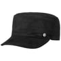 Cubano Leder Armycap by Lierys schwarz